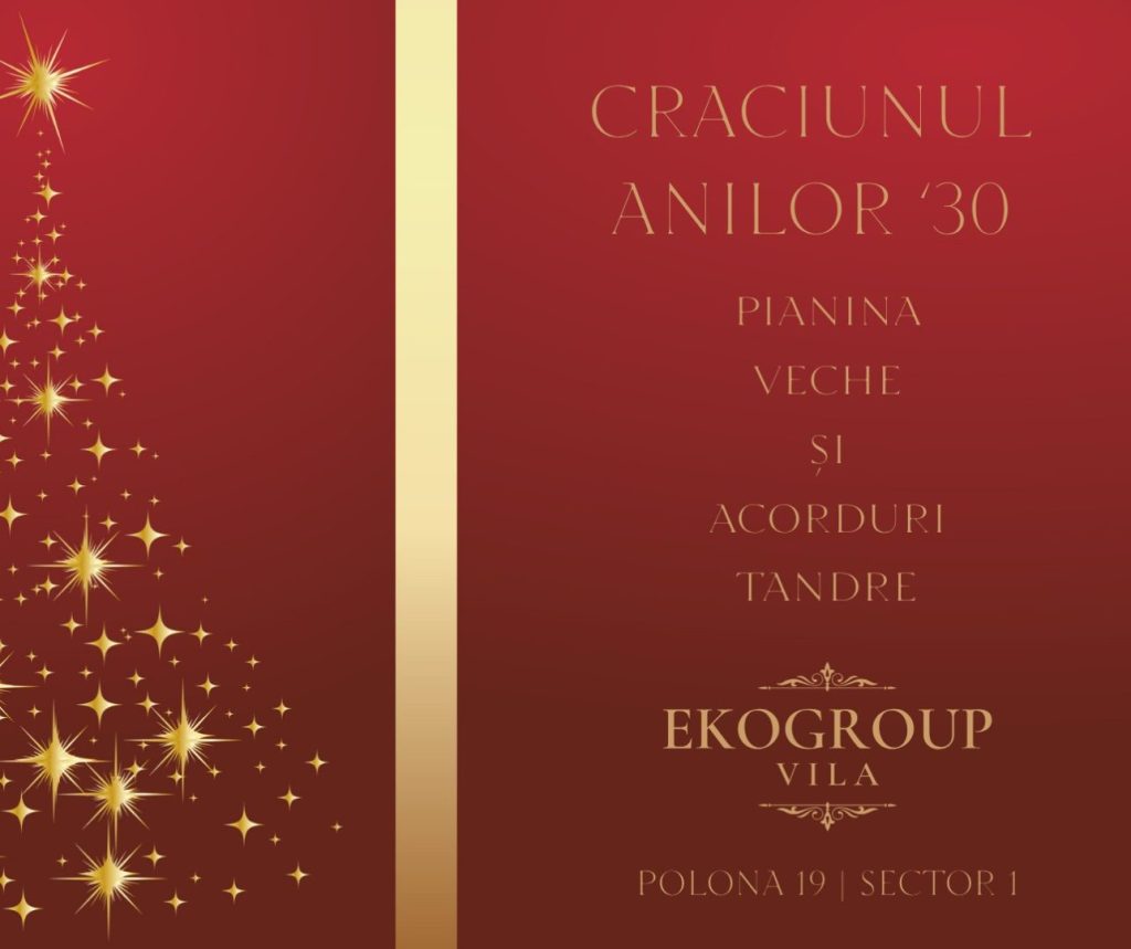 Crăciunul Anilor ’30 la Eko Group Vila: O Experiență a Eleganței Interbelice