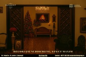 Decoratiuni de Craciun cu iz interbelic – o experiență captivantă la Eko Group Vila
